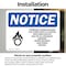 Signmission Flammable Storage Building Fuel Sign, Vinyl Decal, 7in W x 5in L, 2PK OS-2PACK-NS-D-57-L-12779 - alternate 3
